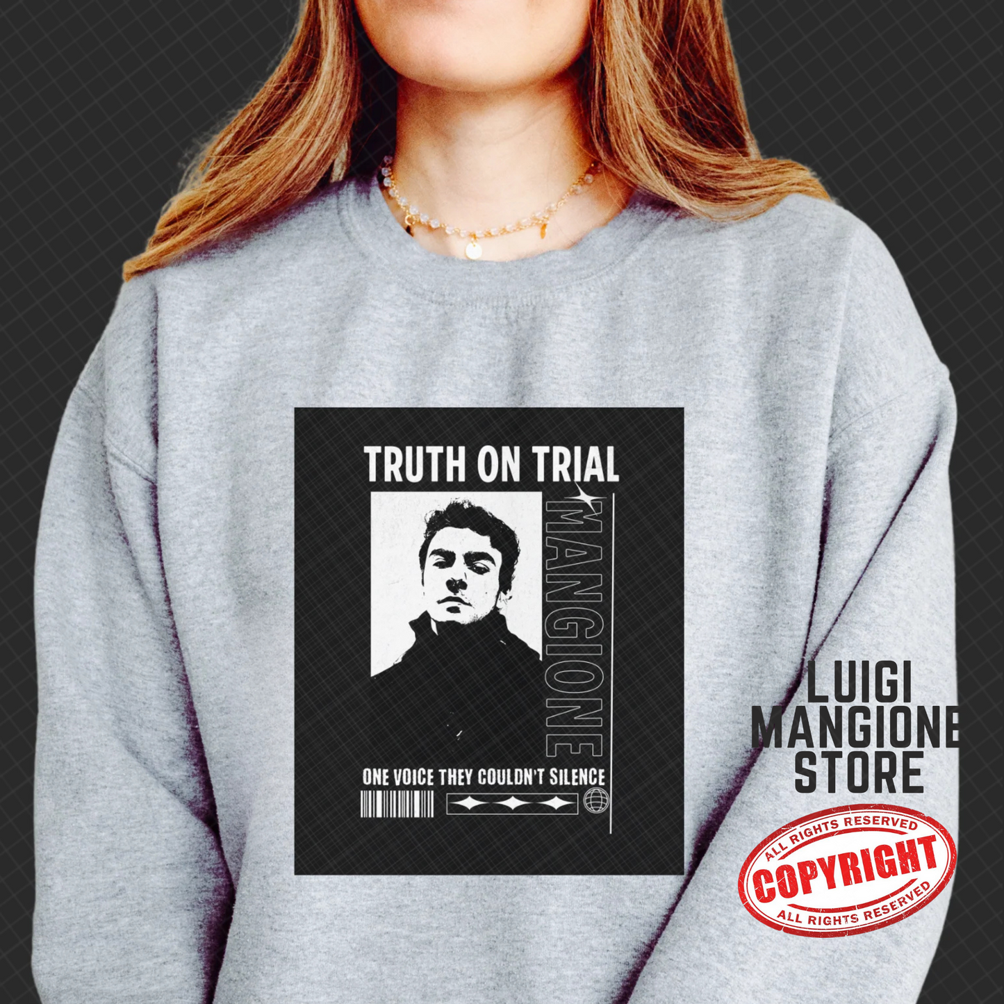 Sweat-shirt Luigi Mangione
