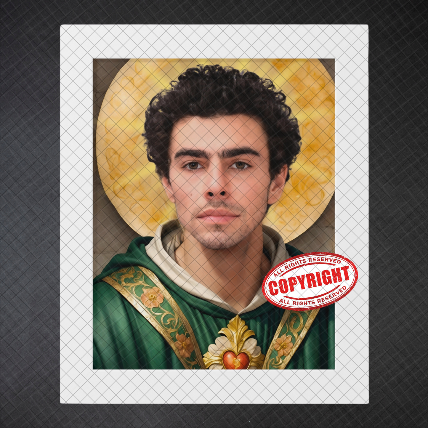 Luigi Mangione Poster - Saint Luigi Framed Poster