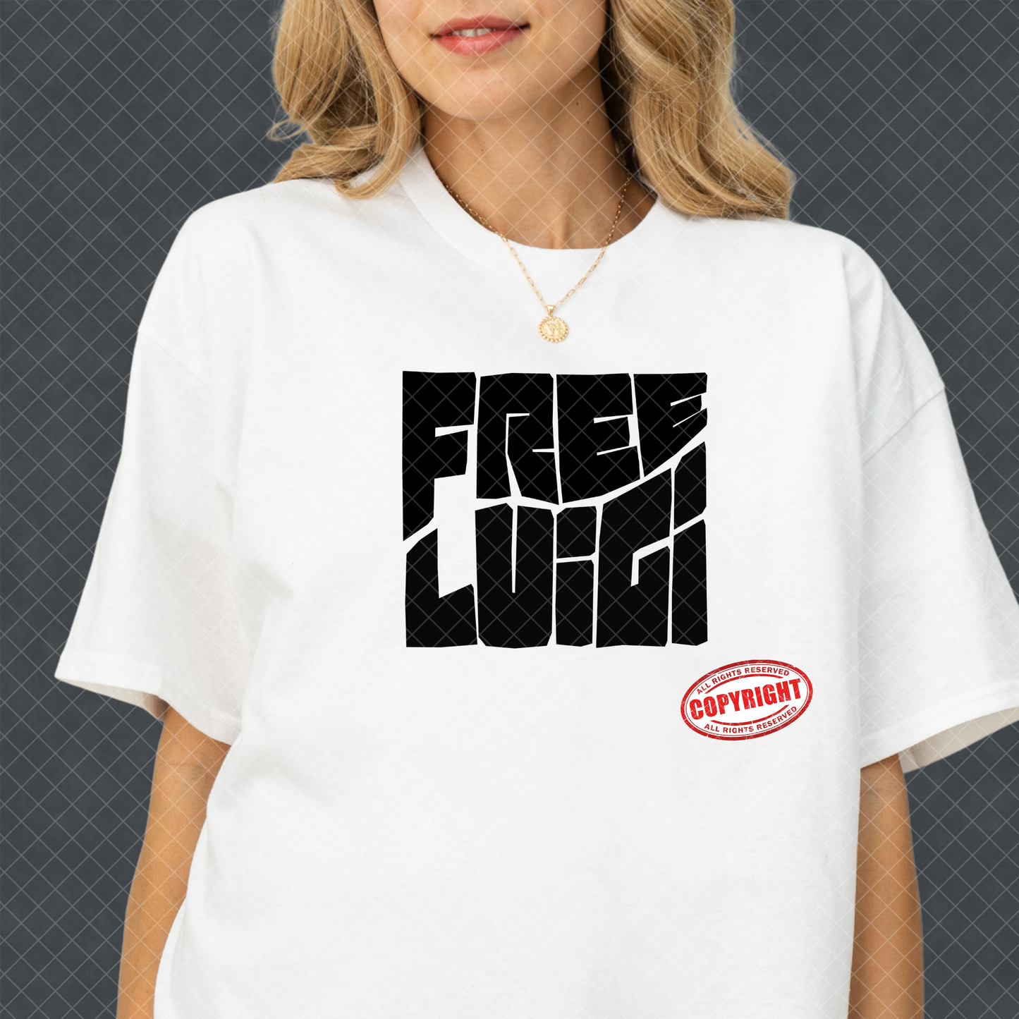 Maglietta Luigi Mangione - Maglietta Gildan unisex