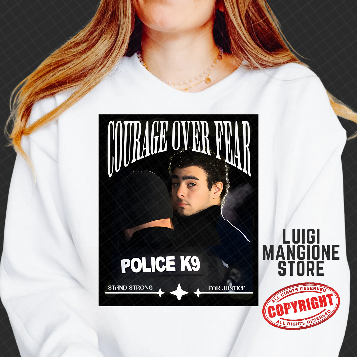 Sweat-shirt Luigi Mangione