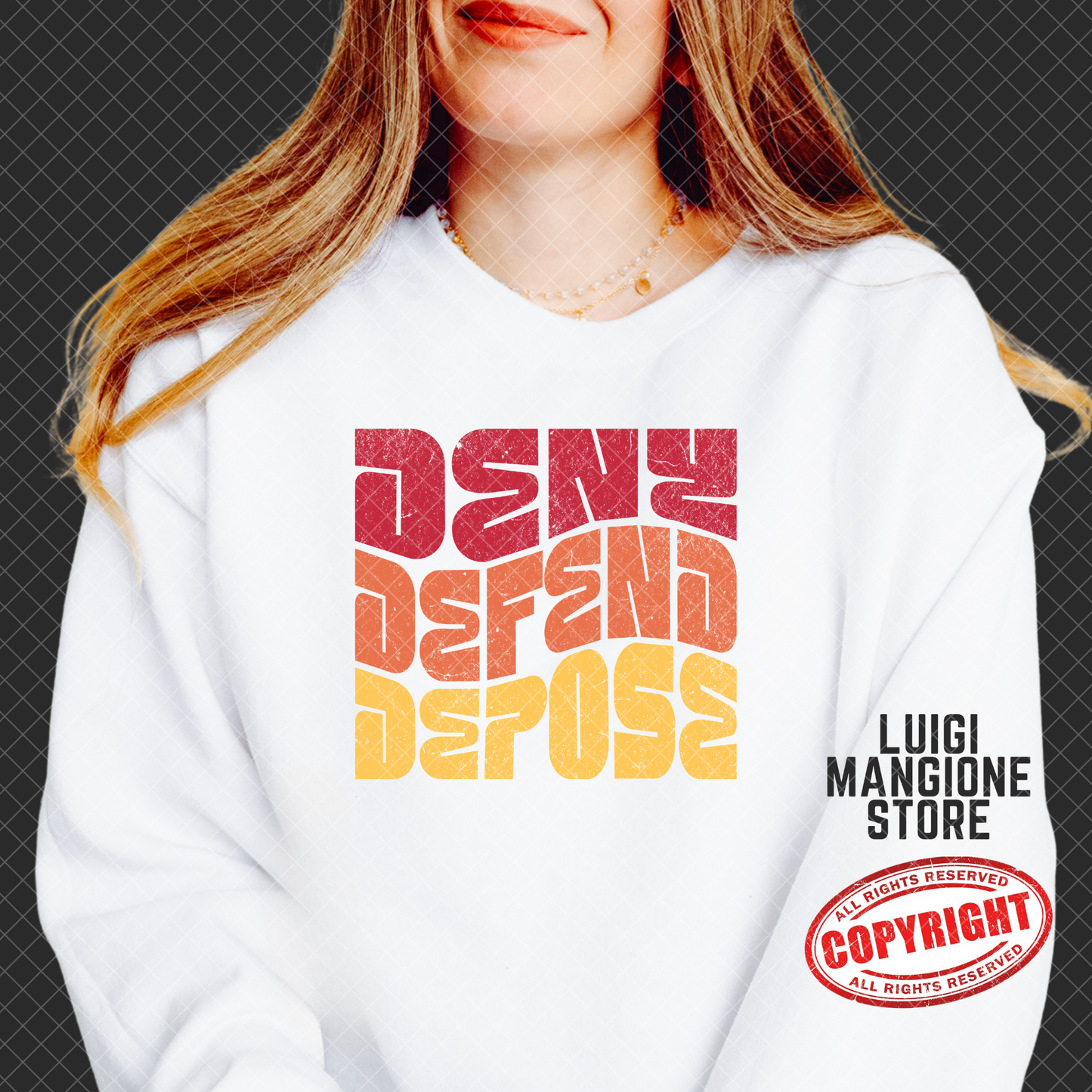 Sweat-shirt Luigi Mangione