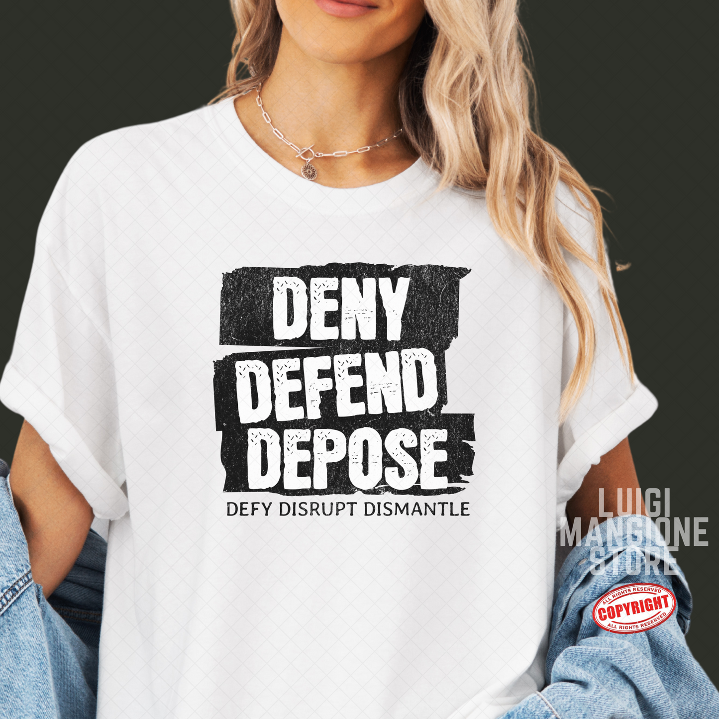 T-shirt Luigi Mangione - T-shirt unisex Premium Comfort