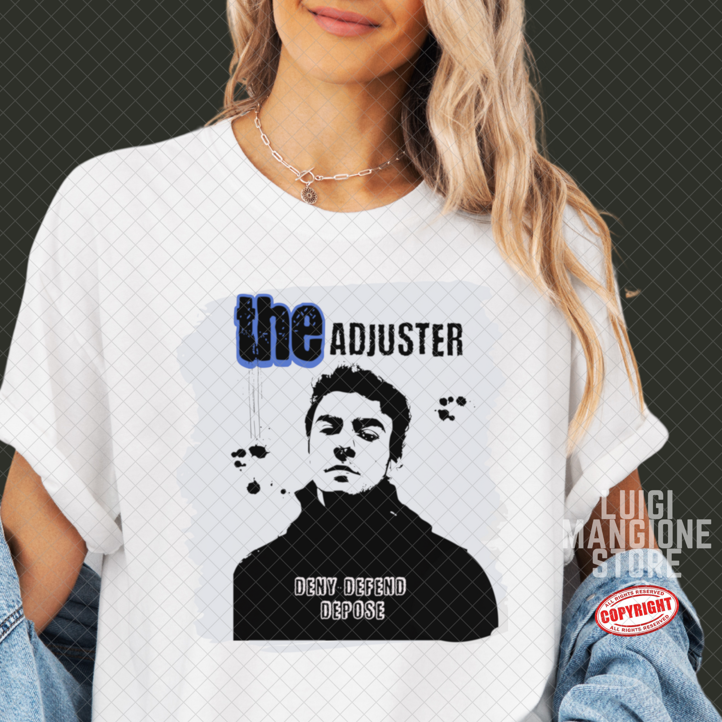 T-shirt Luigi Mangione - T-shirt unisex Comfort Colors
