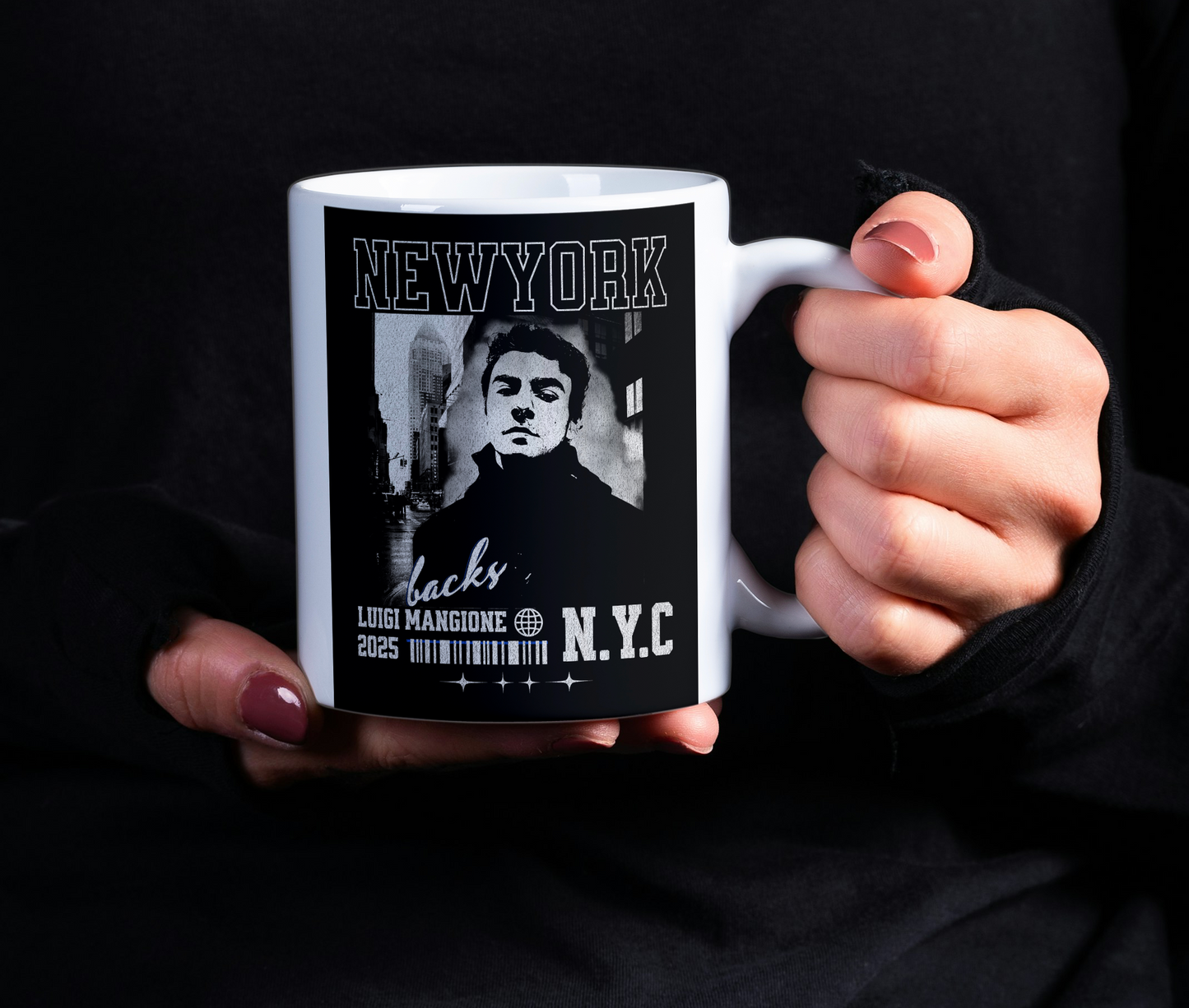 Tazza da caffè Luigi Mangione