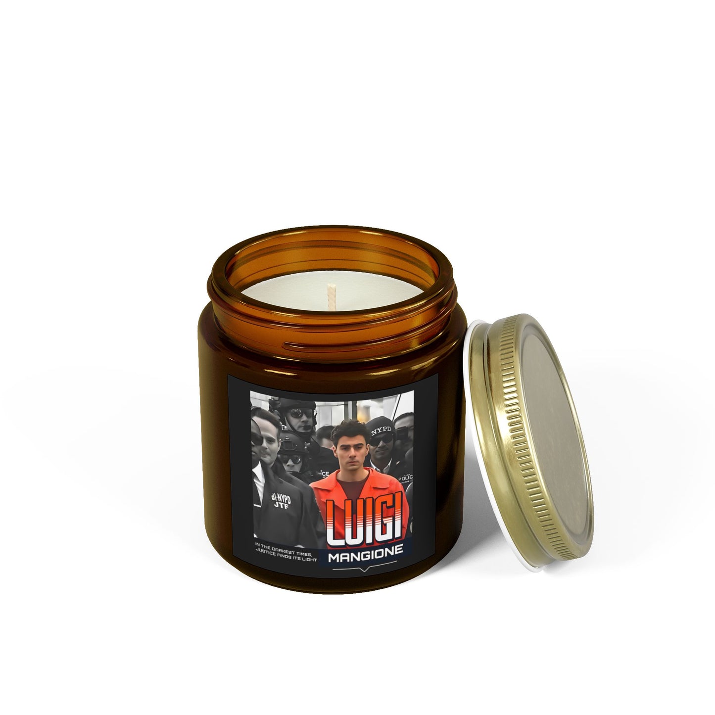 Luigi Mangione Candle