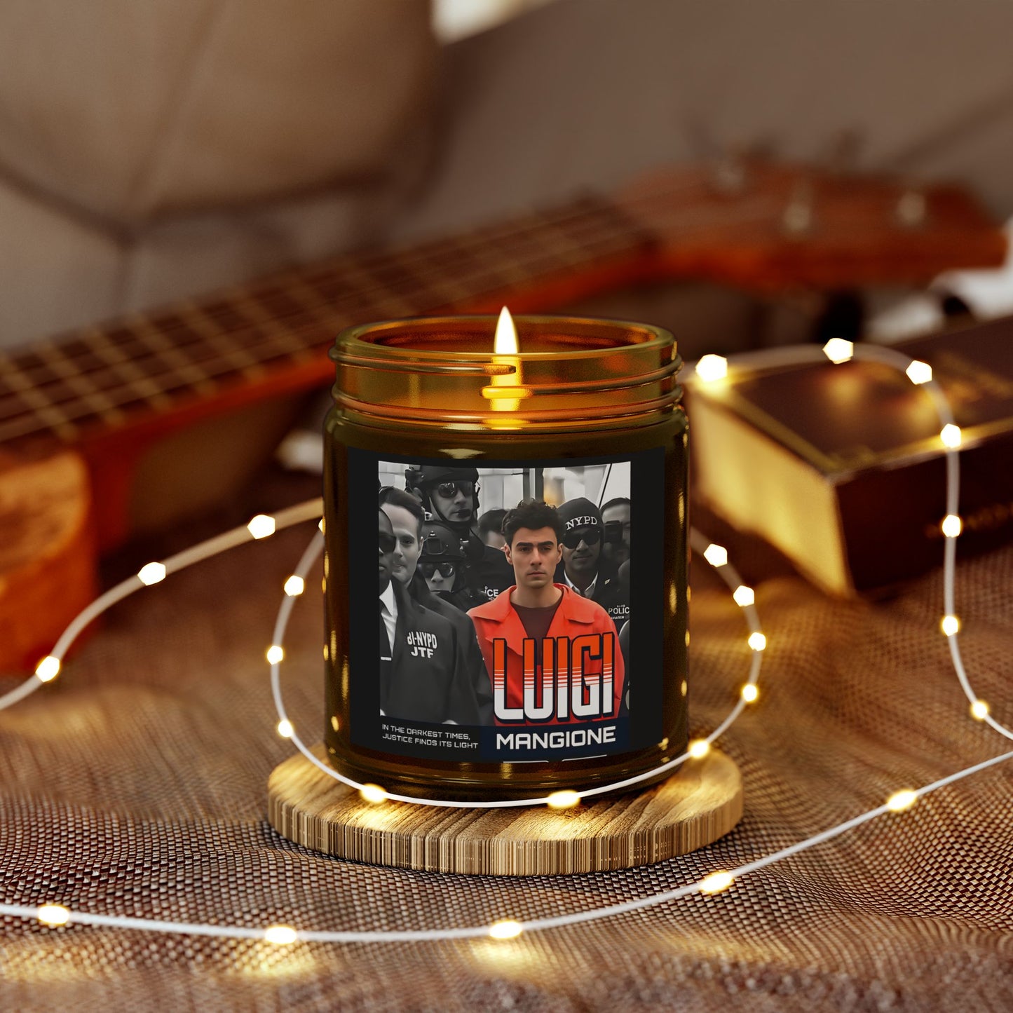 Luigi Mangione Candle