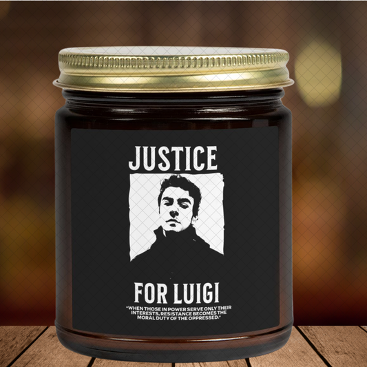 Vela Luigi Mangione - Vela perfumada de soja y coco