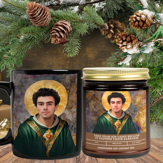 Vela Luigi Mangione - Vela perfumada de soja y coco