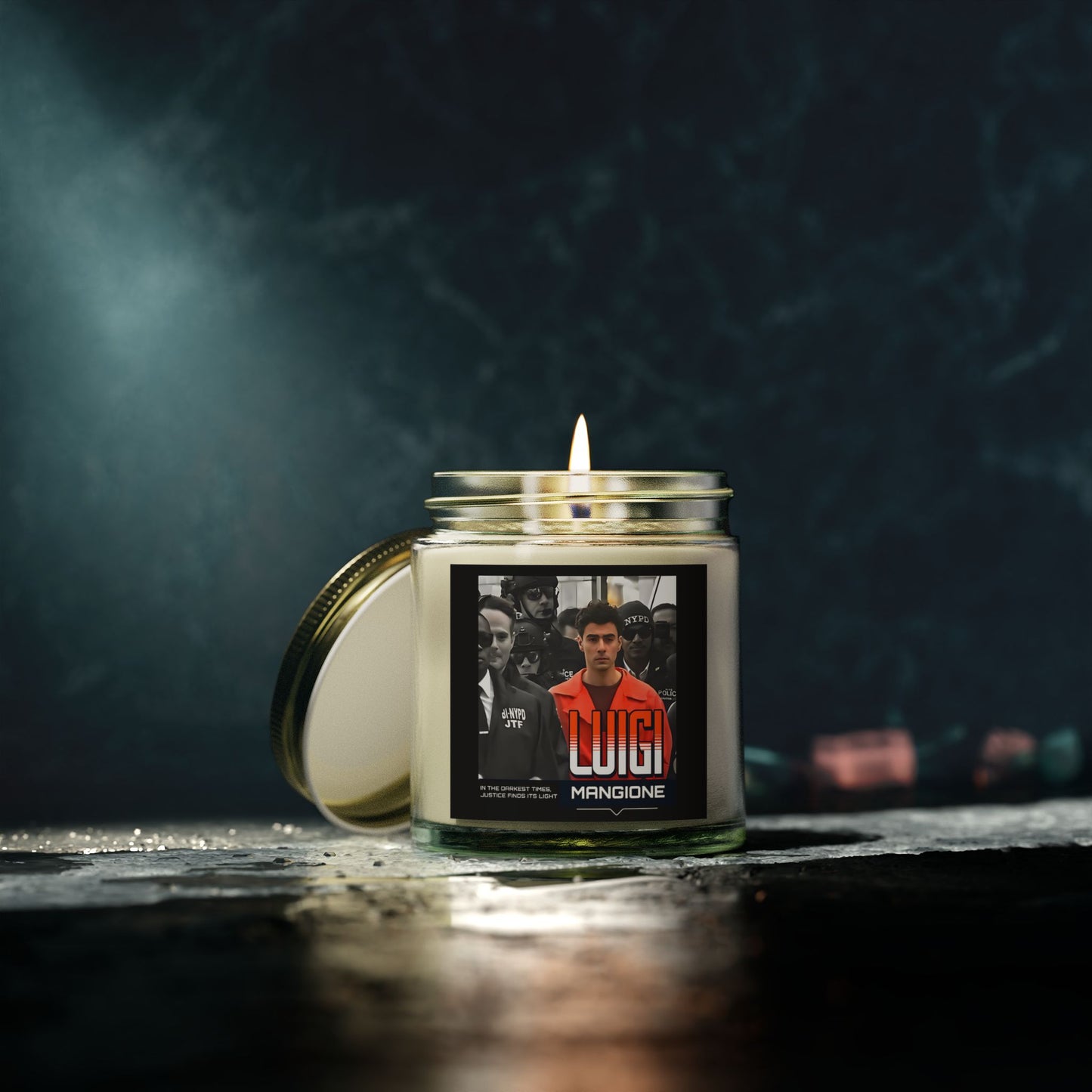 Luigi Mangione Candle