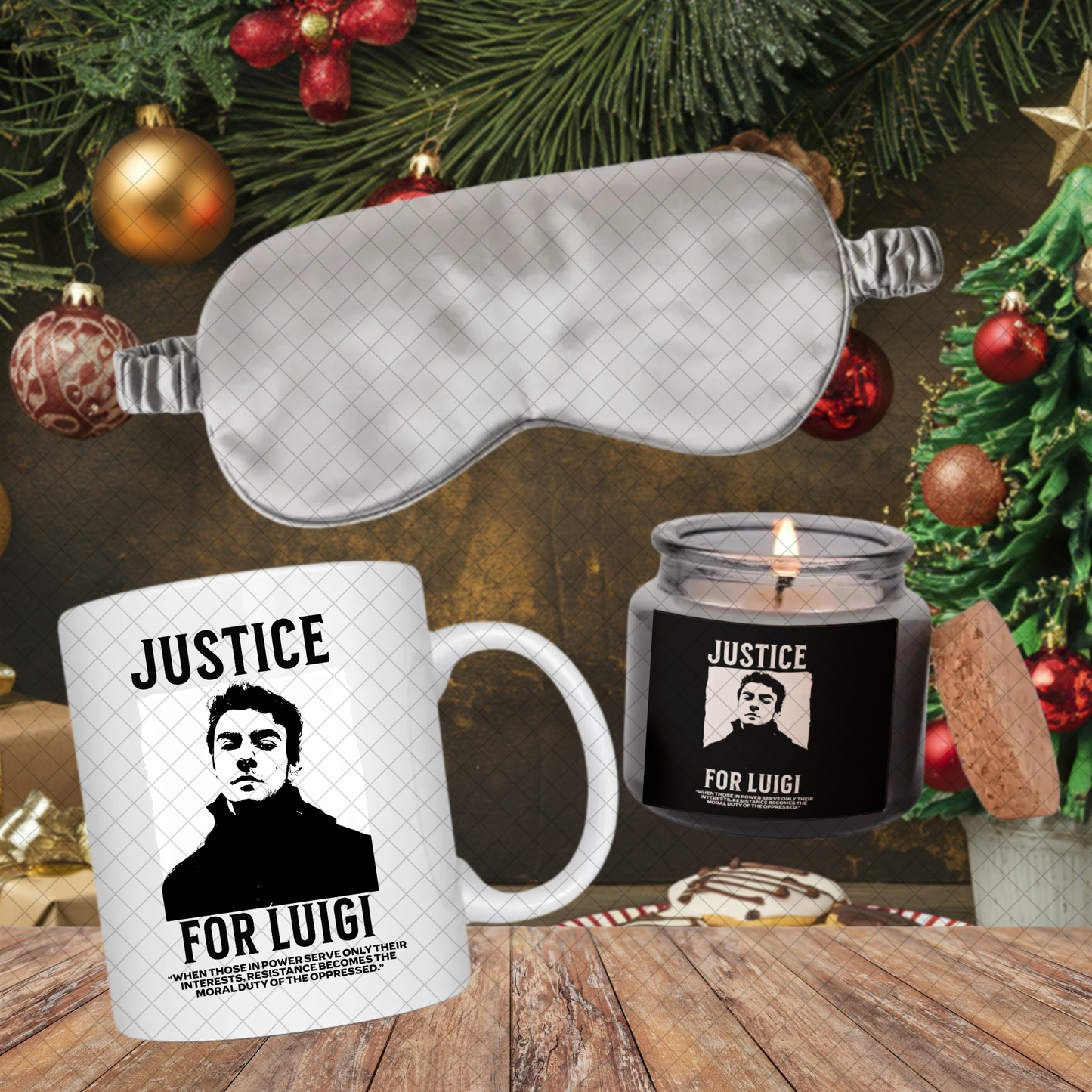 Luigi Mangione Cozy Gift Set