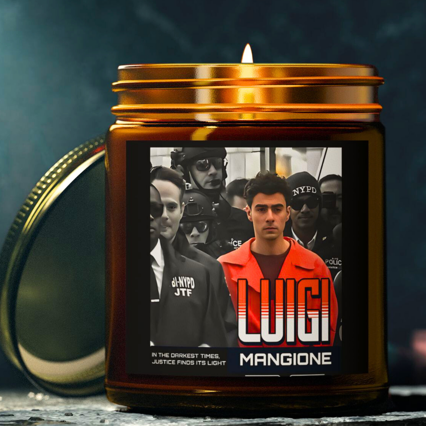 Luigi Mangione Candle