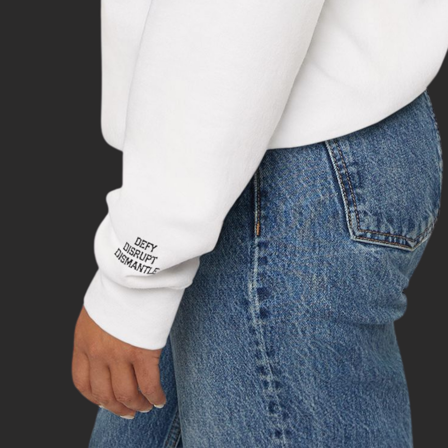 Luigi Mangione Embroidered Sweatshirt
