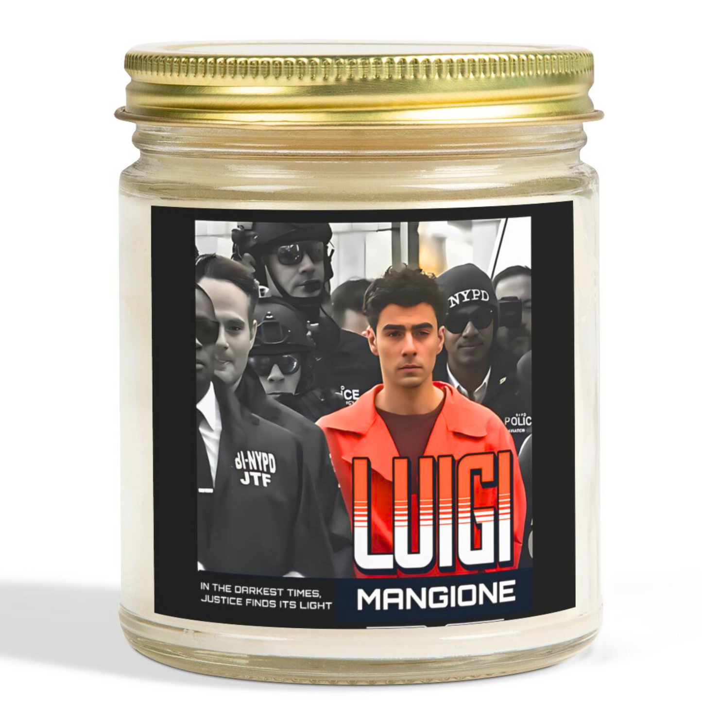 Luigi Mangione Candle