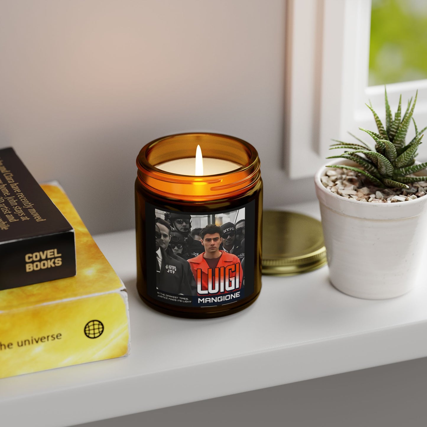 Luigi Mangione Candle