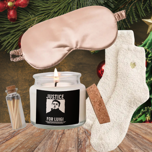 Luigi Mangione Cozy Gift Set