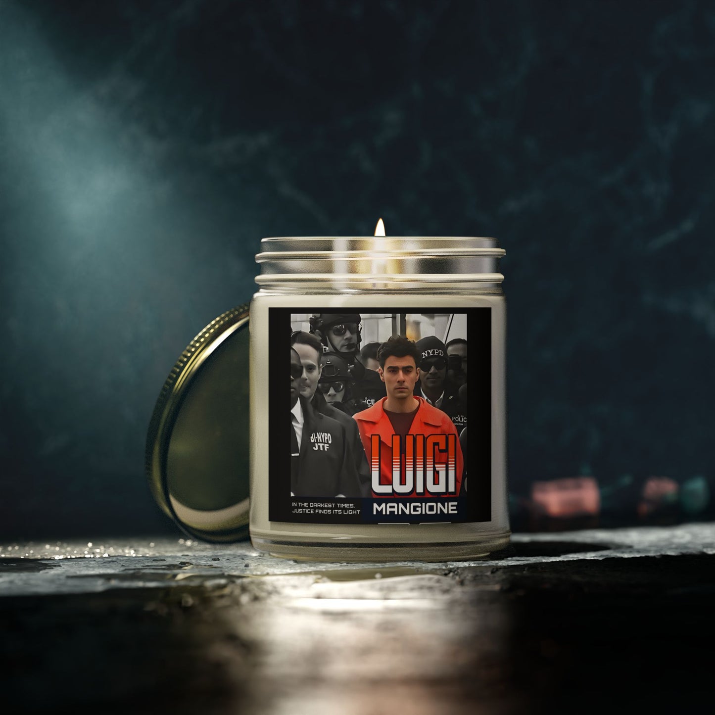 Luigi Mangione Candle