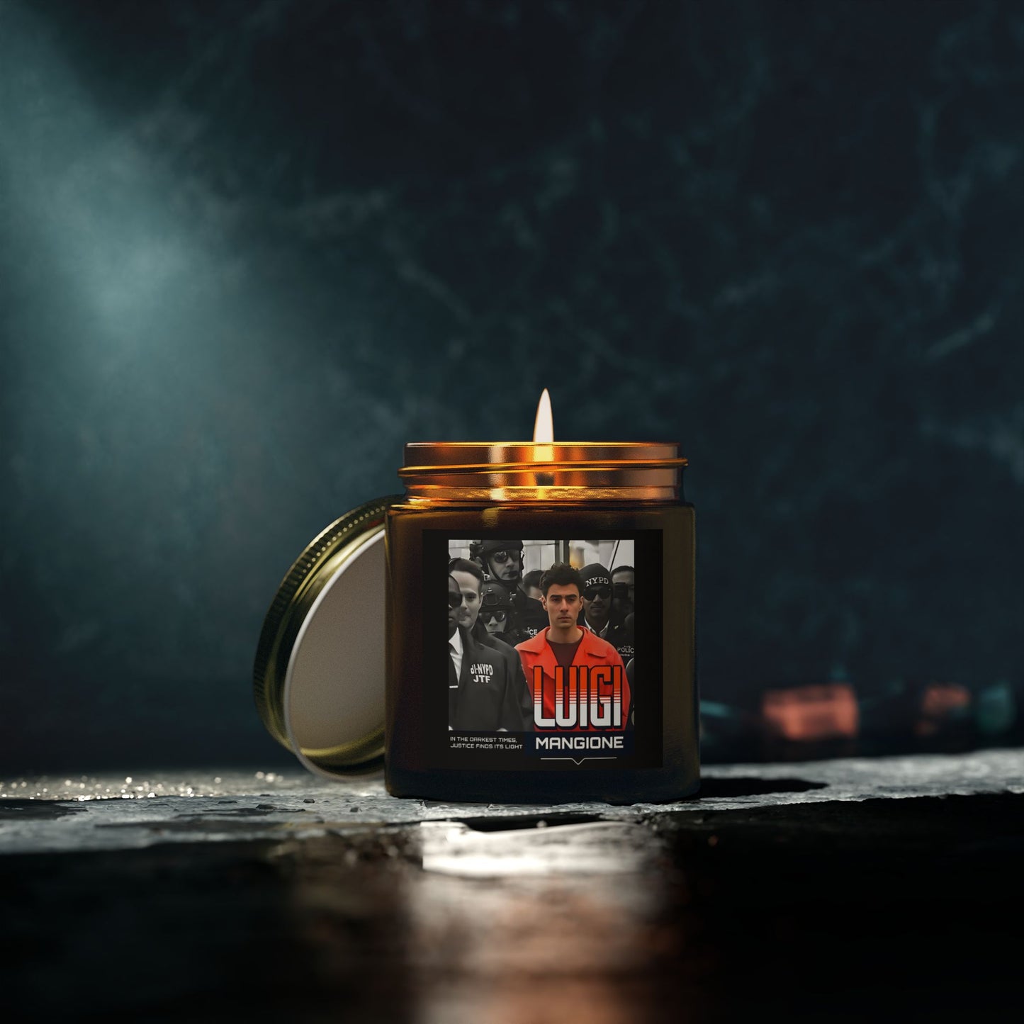 Luigi Mangione Candle