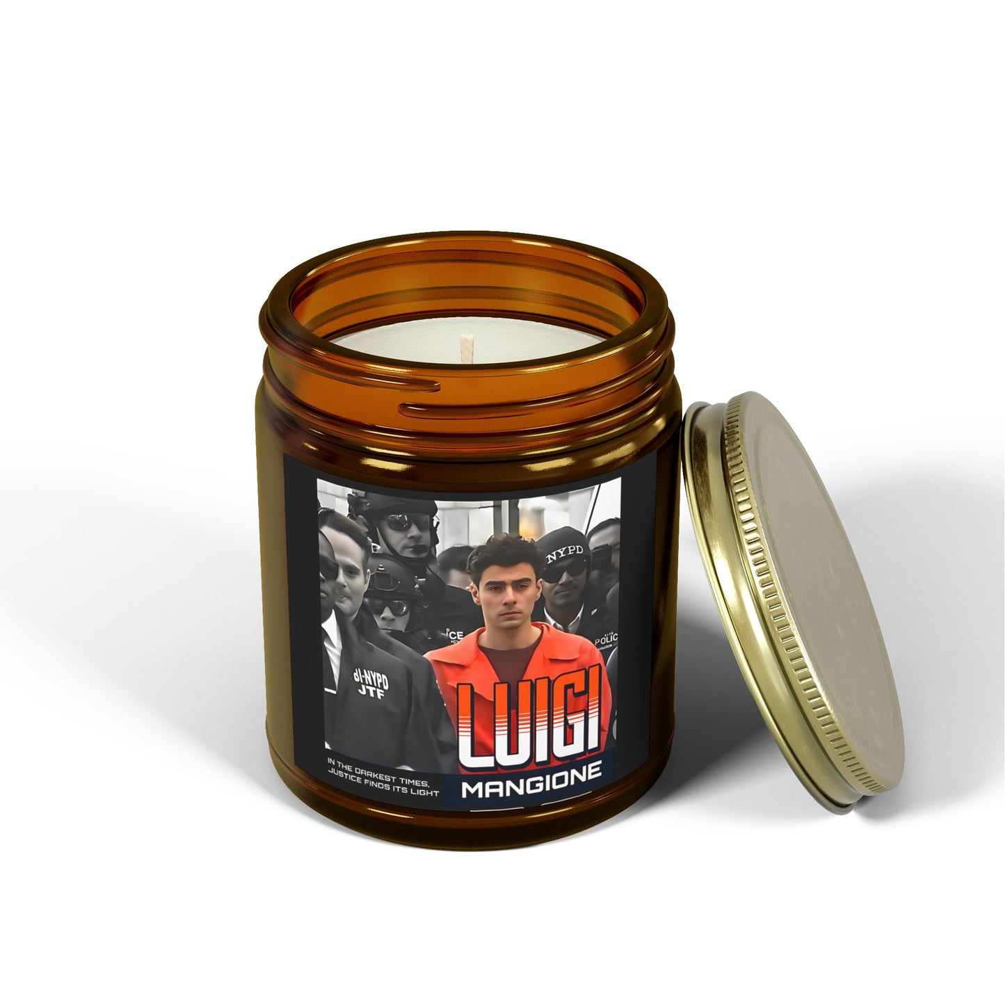 Luigi Mangione Candle