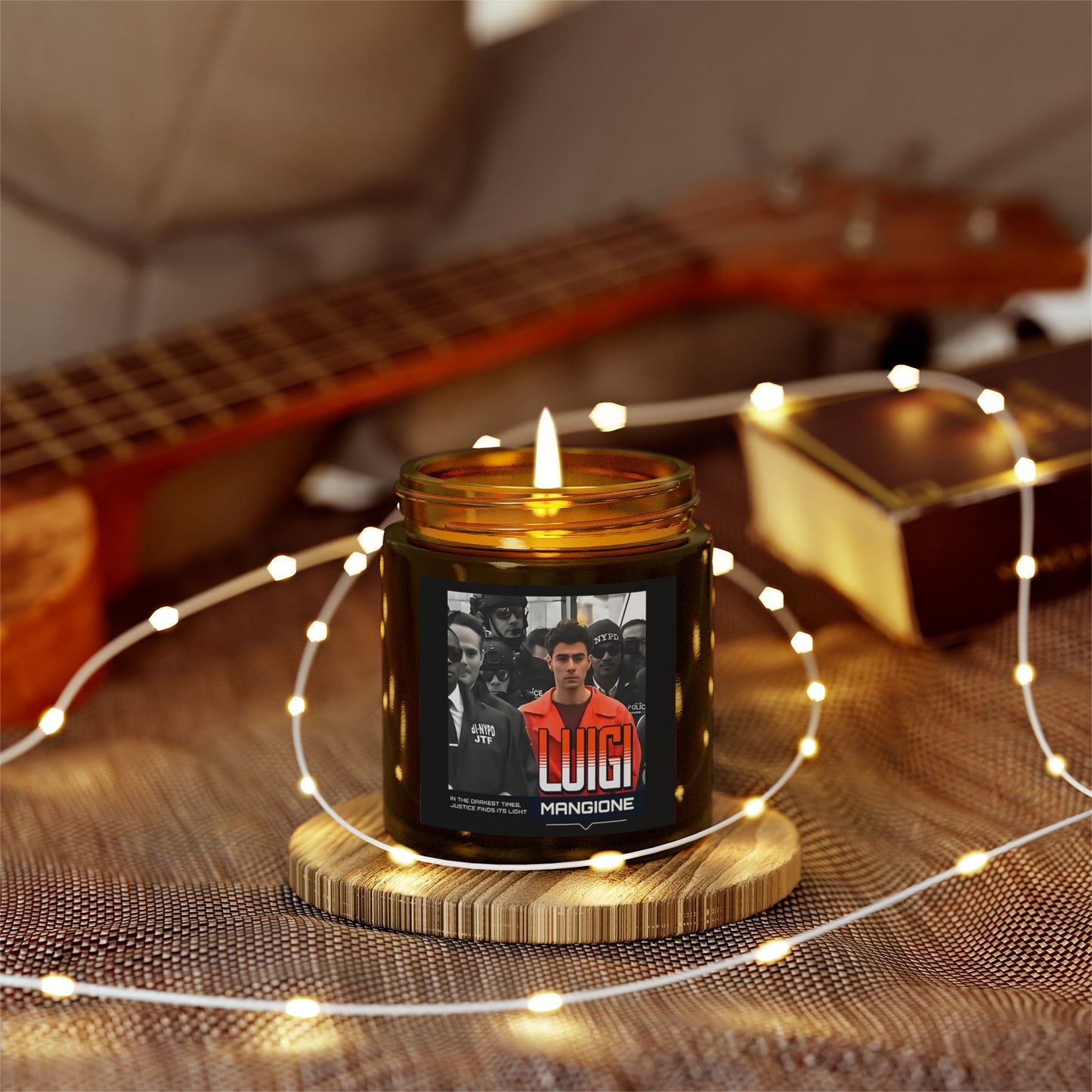 Luigi Mangione Candle