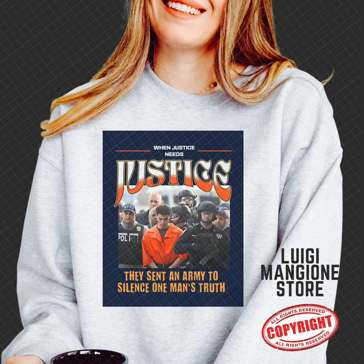 Luigi Mangione Sweatshirt