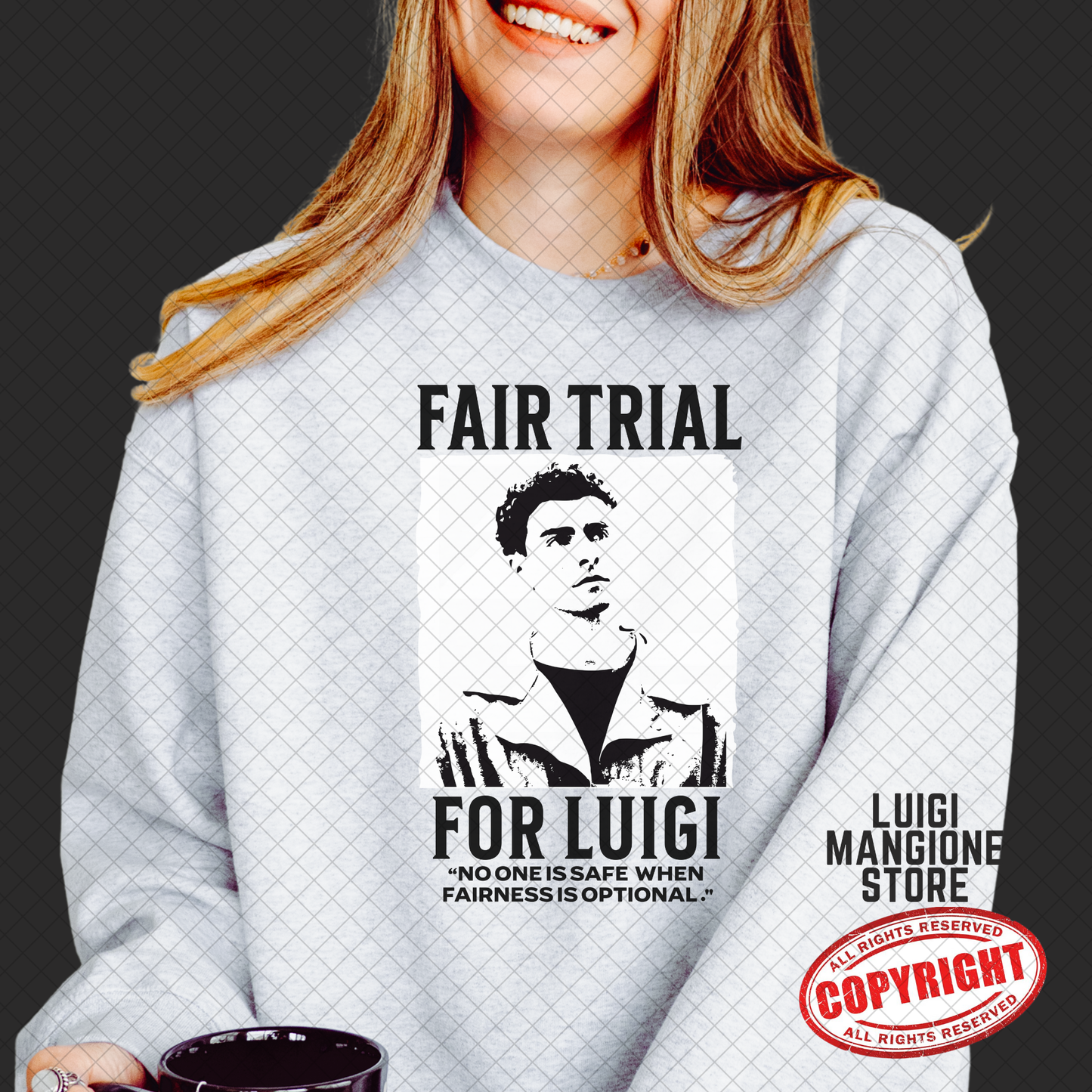 Luigi Mangione Sweatshirt - Gildan Unisex Sweatshirt
