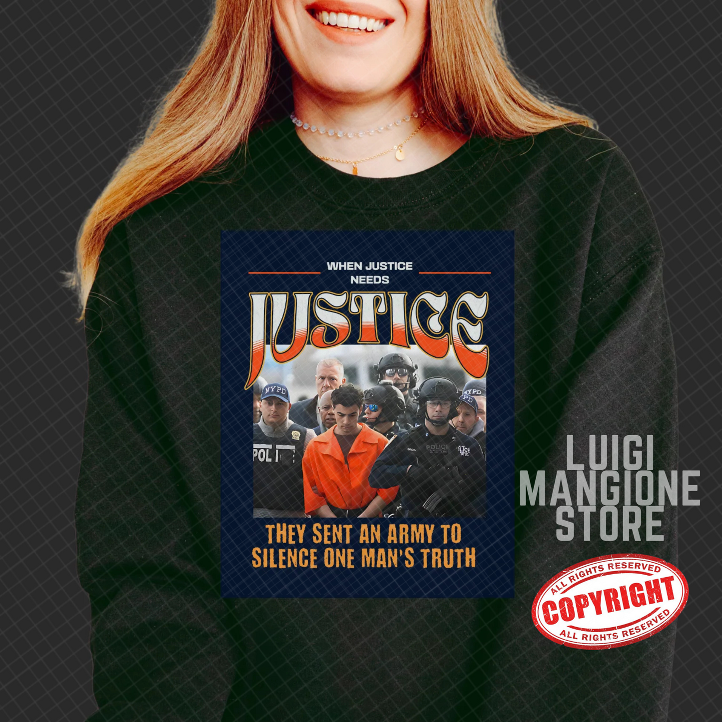 Luigi Mangione Sweatshirt