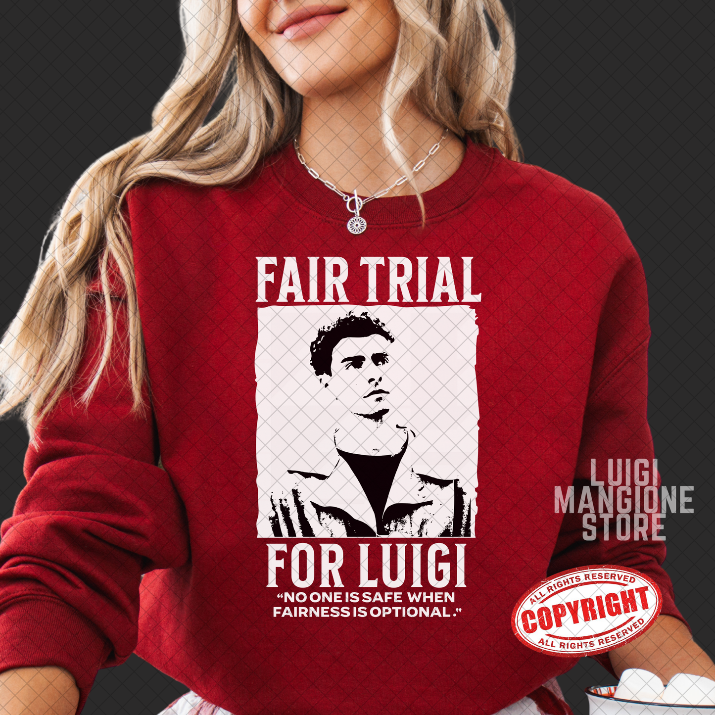 Luigi Mangione Sweatshirt - Gildan Unisex Sweatshirt