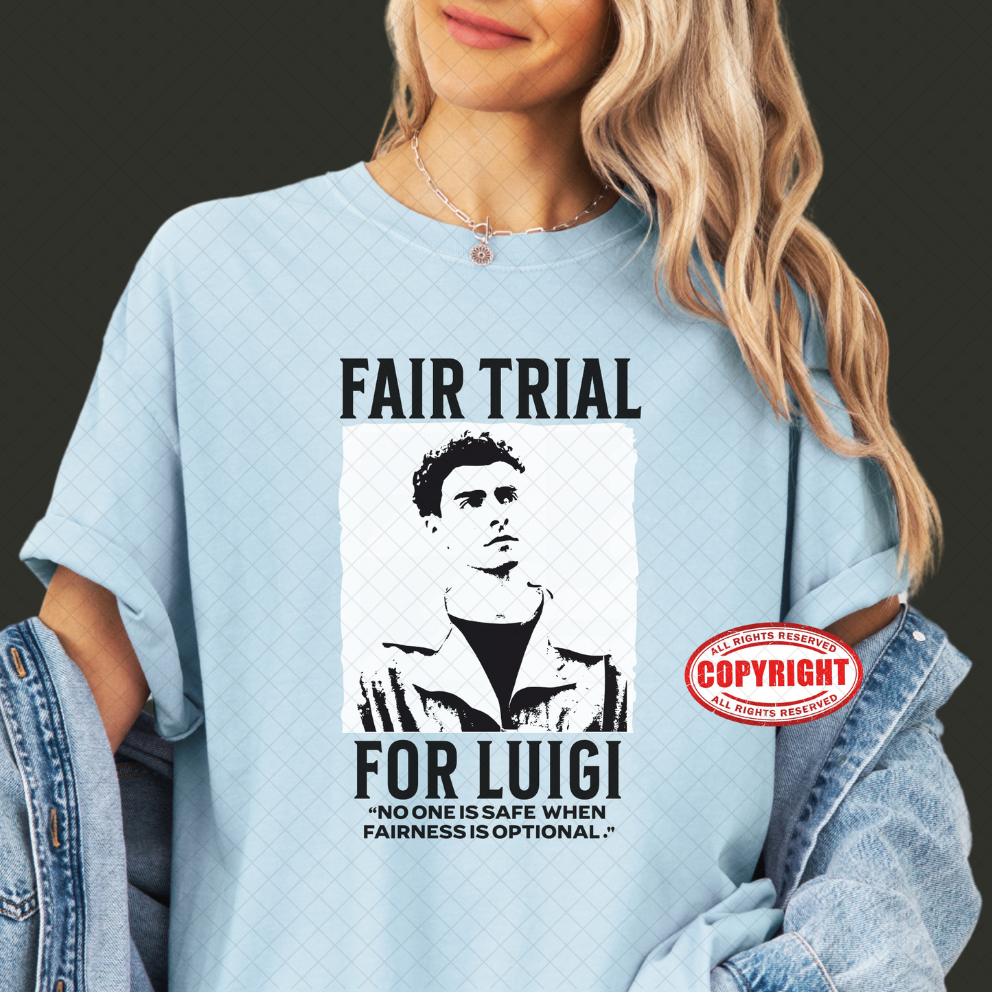 Luigi Mangione T-shirt - Premium Comfort Colors Unisex T-shirt