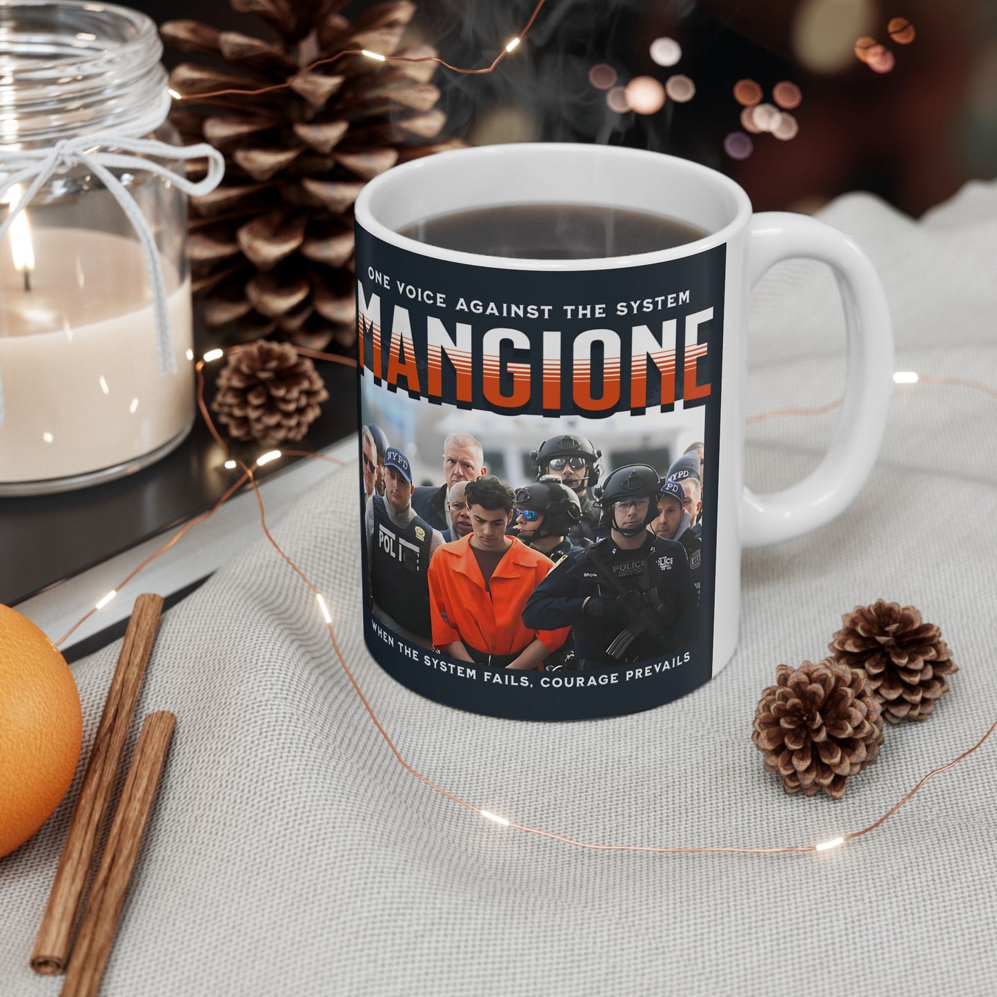 Luigi Mangione Coffee Mug