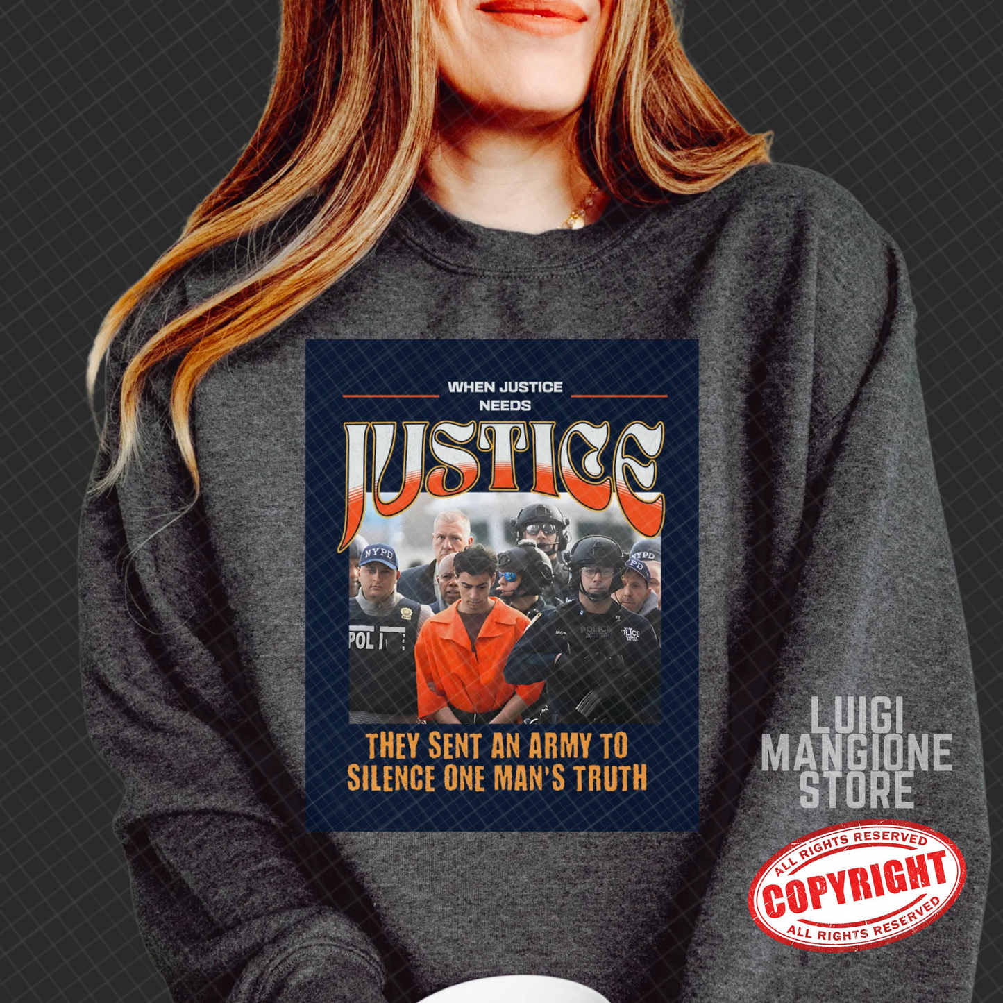 Luigi Mangione Sweatshirt