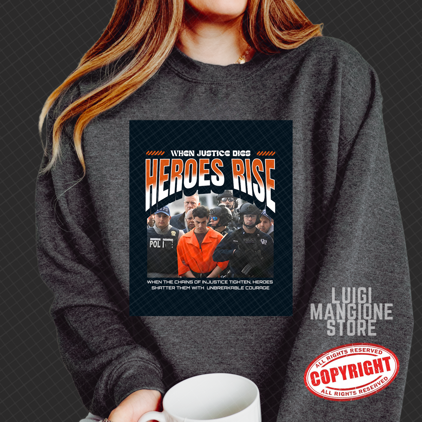 Luigi Mangione Sweatshirt