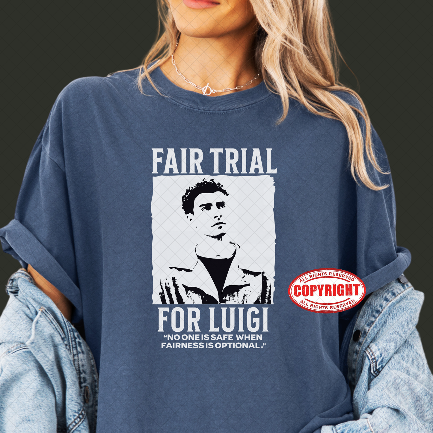 Luigi Mangione T-shirt - Premium Comfort Colors Unisex T-shirt