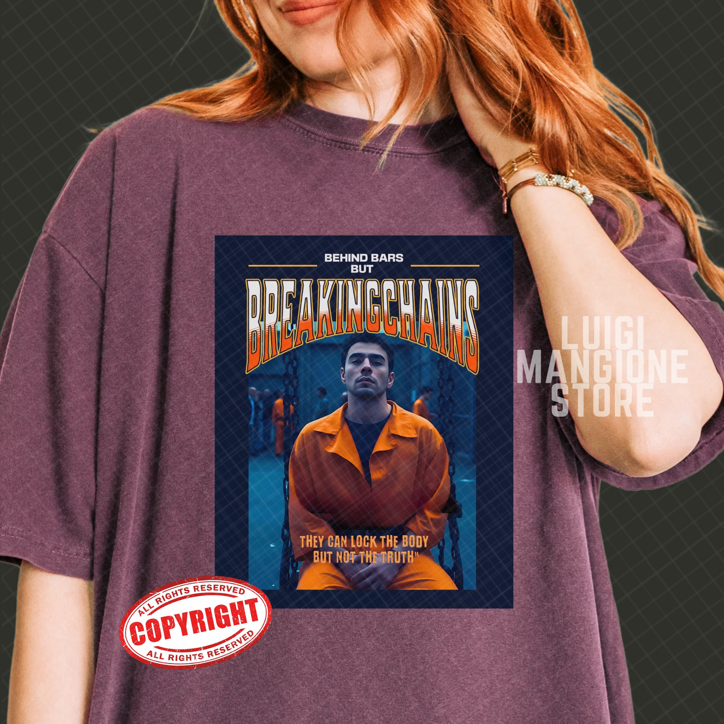 Luigi Mangione T-shirt - Premium Comfort Colors Unisex T-shirt