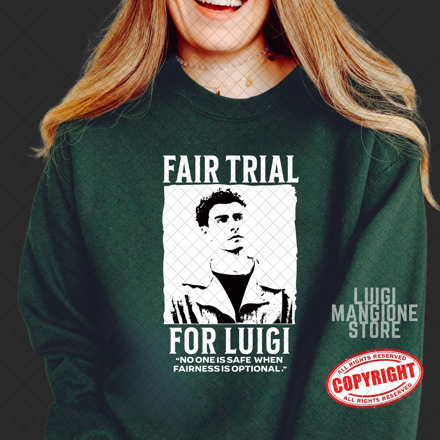Luigi Mangione Sweatshirt - Gildan Unisex Sweatshirt