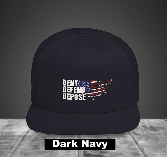 Luigi Mangione Baseball Cap - Deny Defend Depose