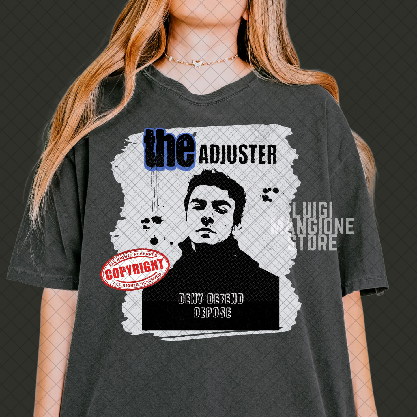 Luigi Mangione T-shirt - Premium Comfort Colors Unisex T-shirt