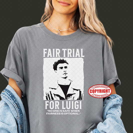 Luigi Mangione T-shirt - Premium Comfort Colors Unisex T-shirt