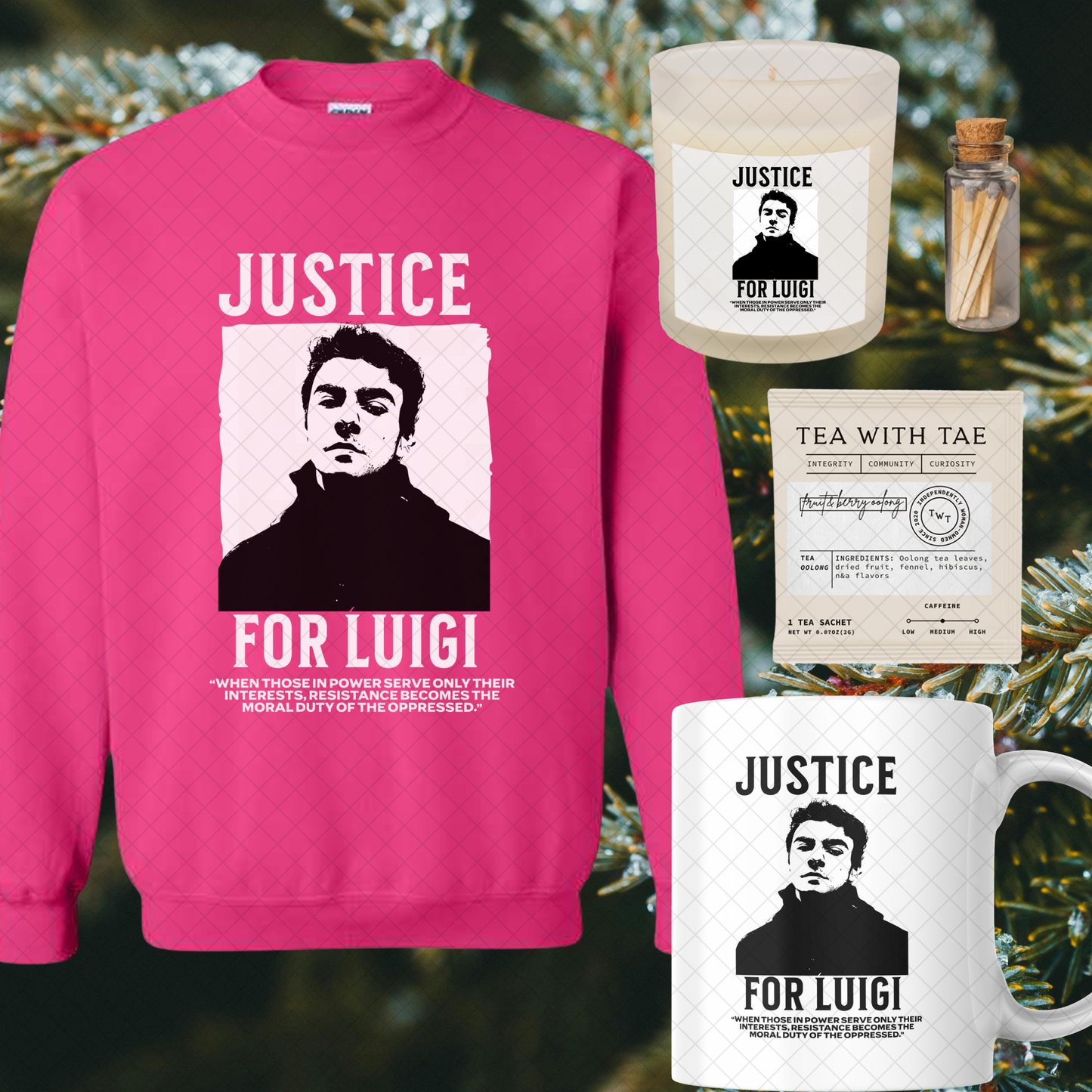 Vela Luigi Mangione - Vela perfumada de soja y coco