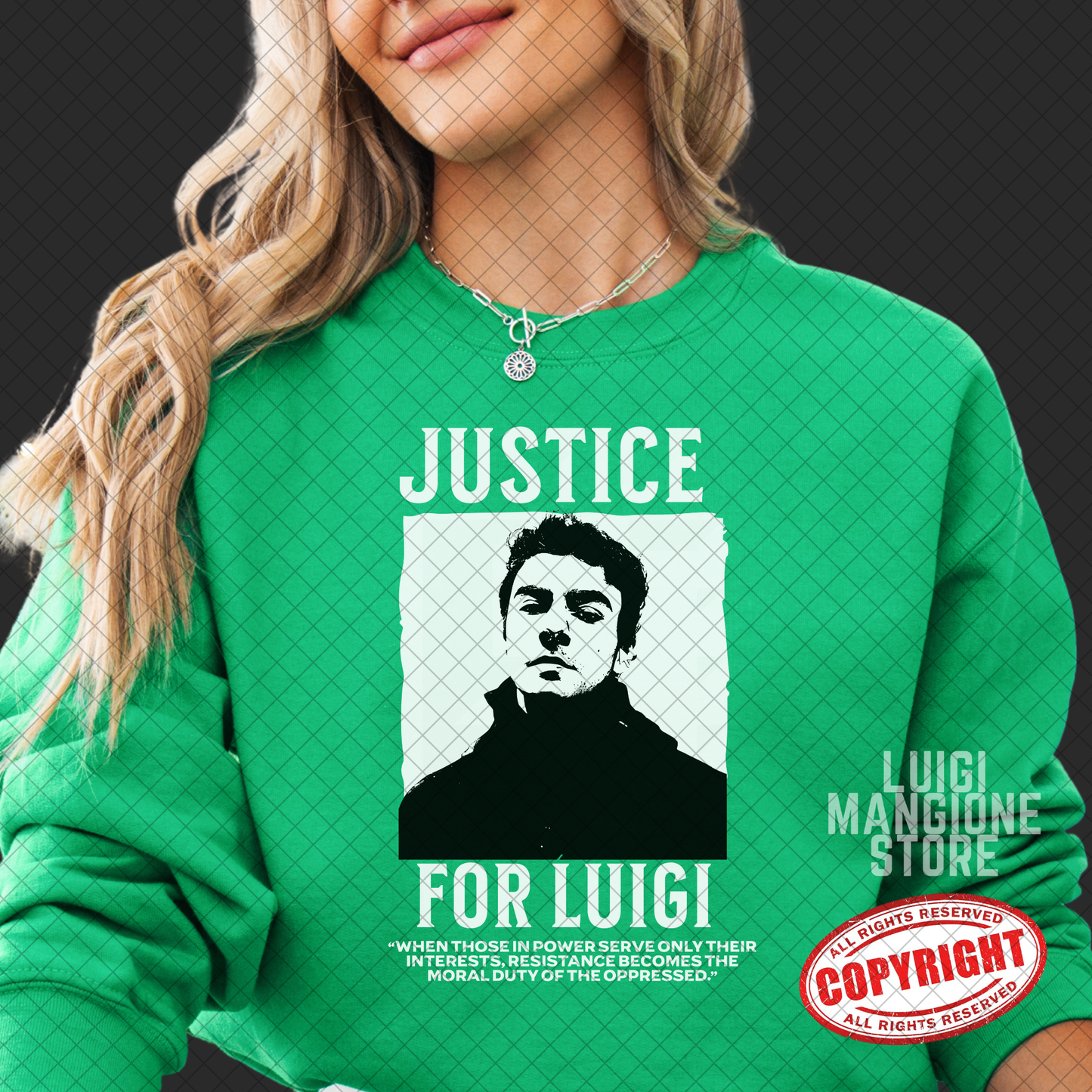 Luigi Mangione Sweatshirt - Gildan Sweatshirt