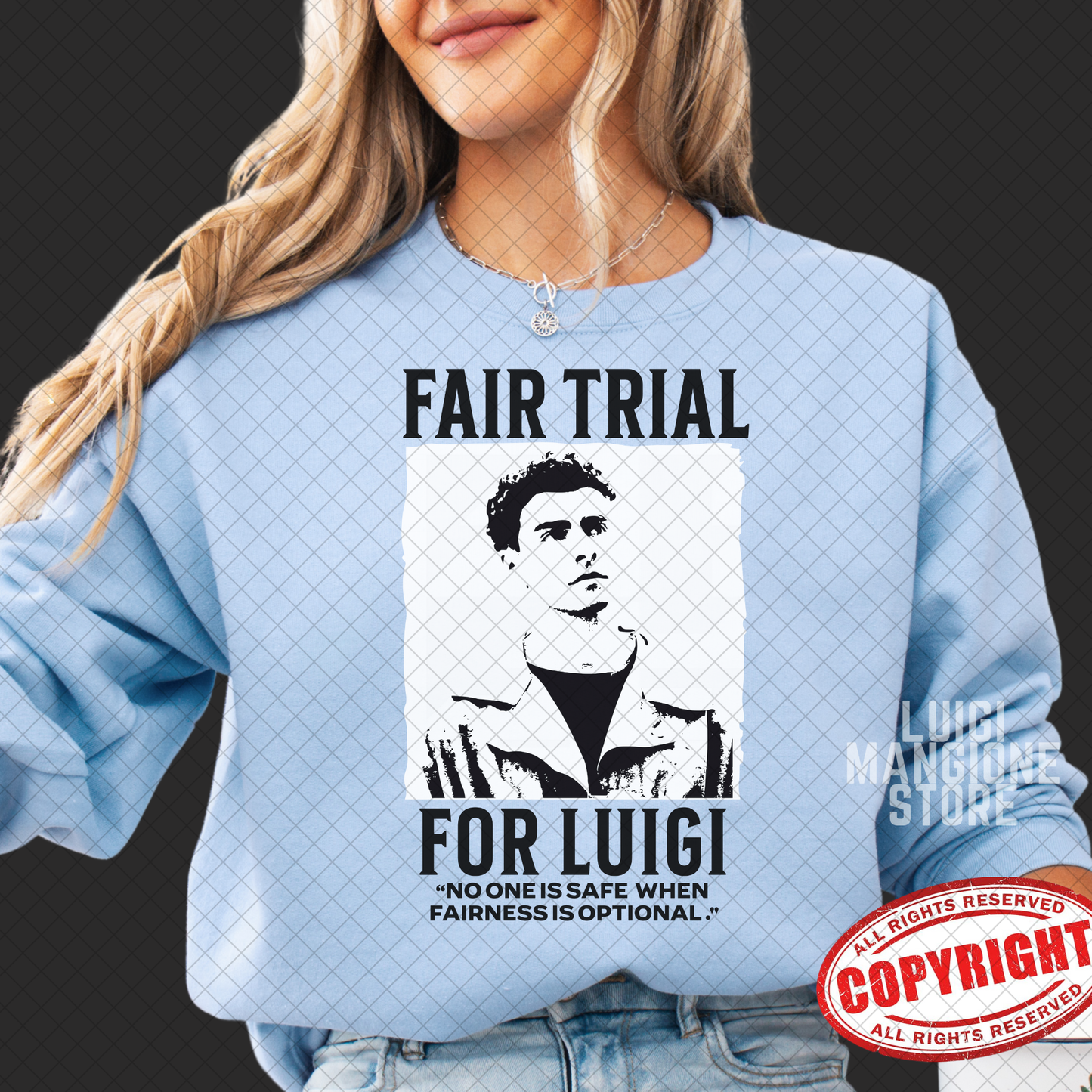 Luigi Mangione Sweatshirt - Gildan Unisex Sweatshirt