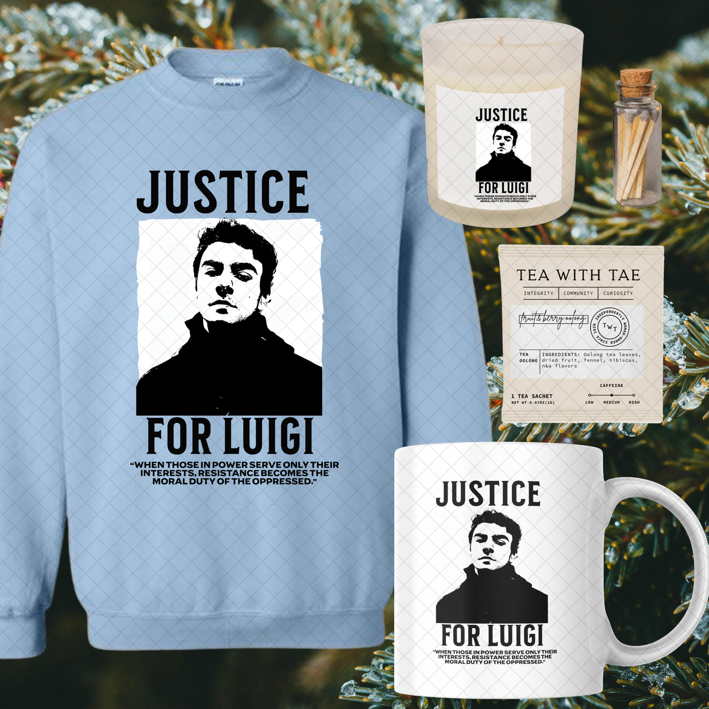 Vela Luigi Mangione - Vela perfumada de soja y coco