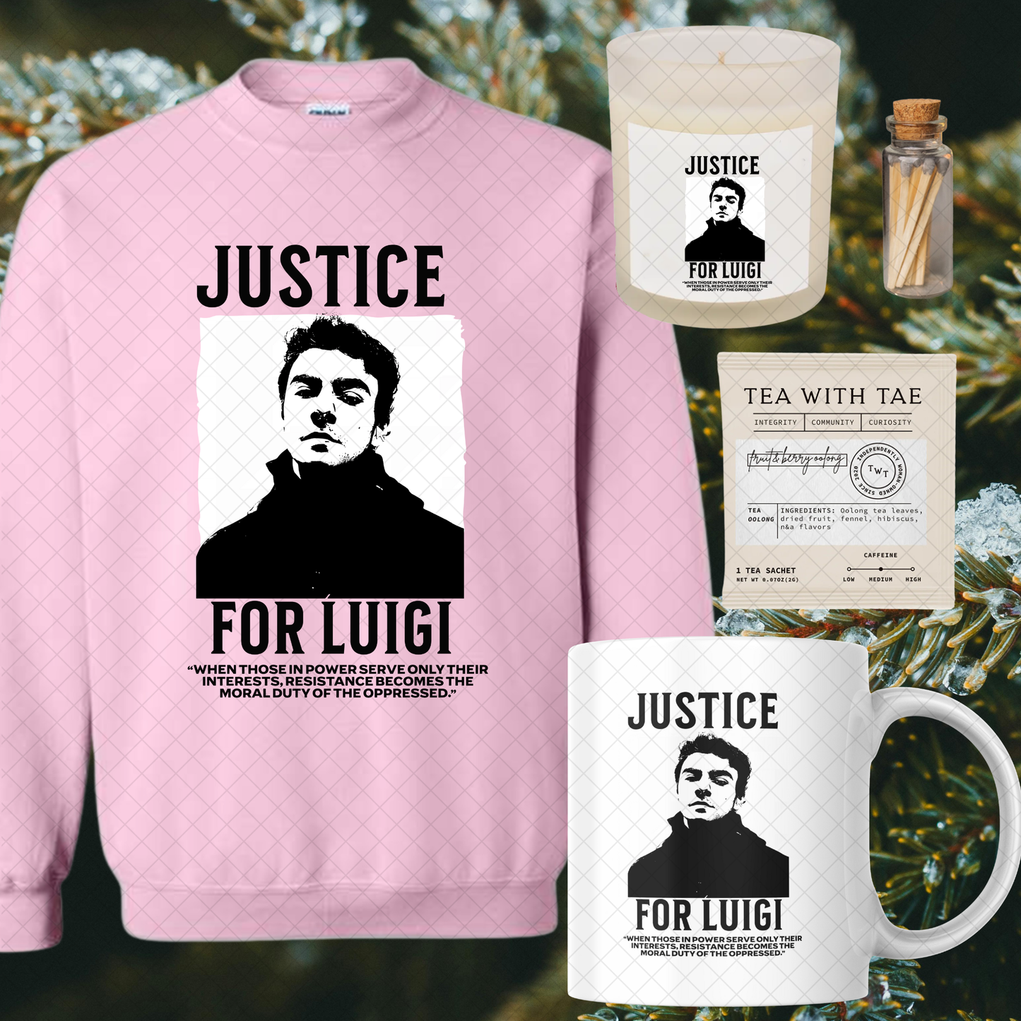 Vela Luigi Mangione - Vela perfumada de soja y coco