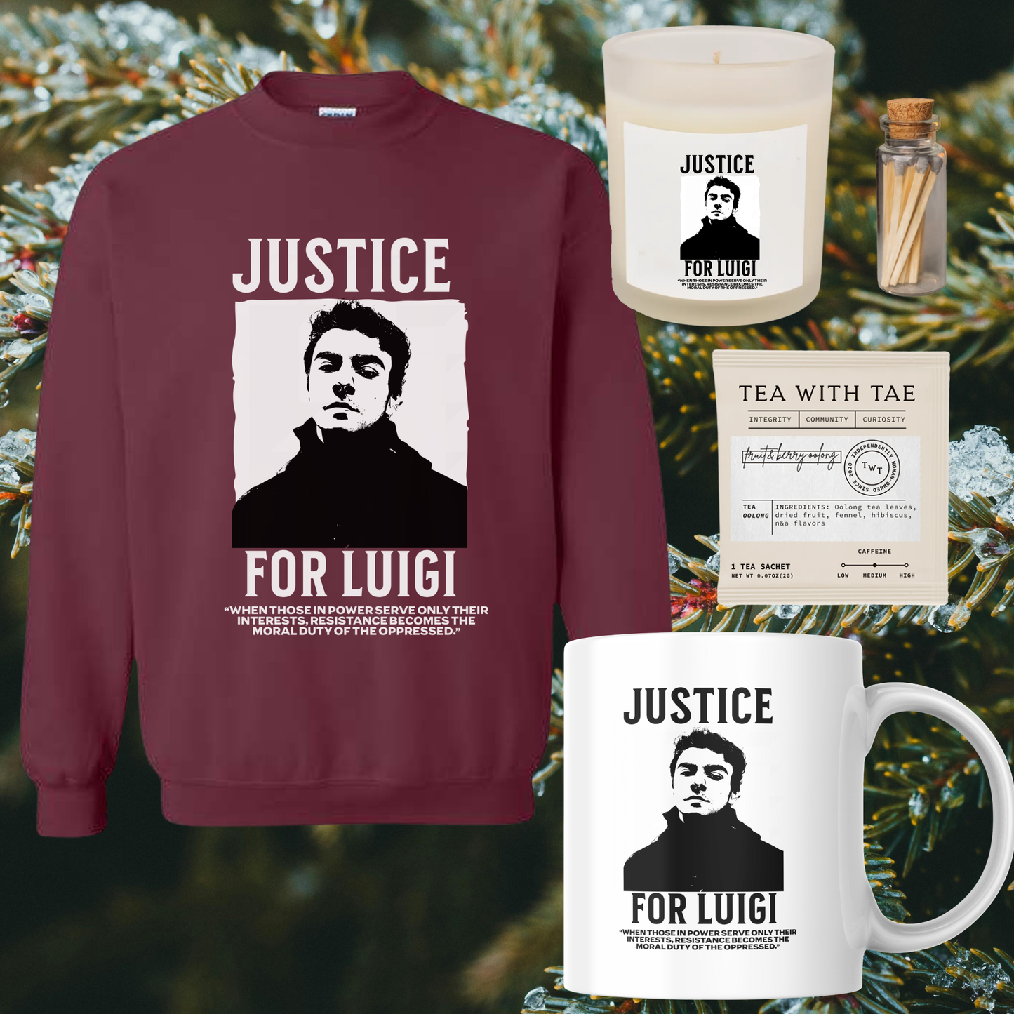 Vela Luigi Mangione - Vela perfumada de soja y coco