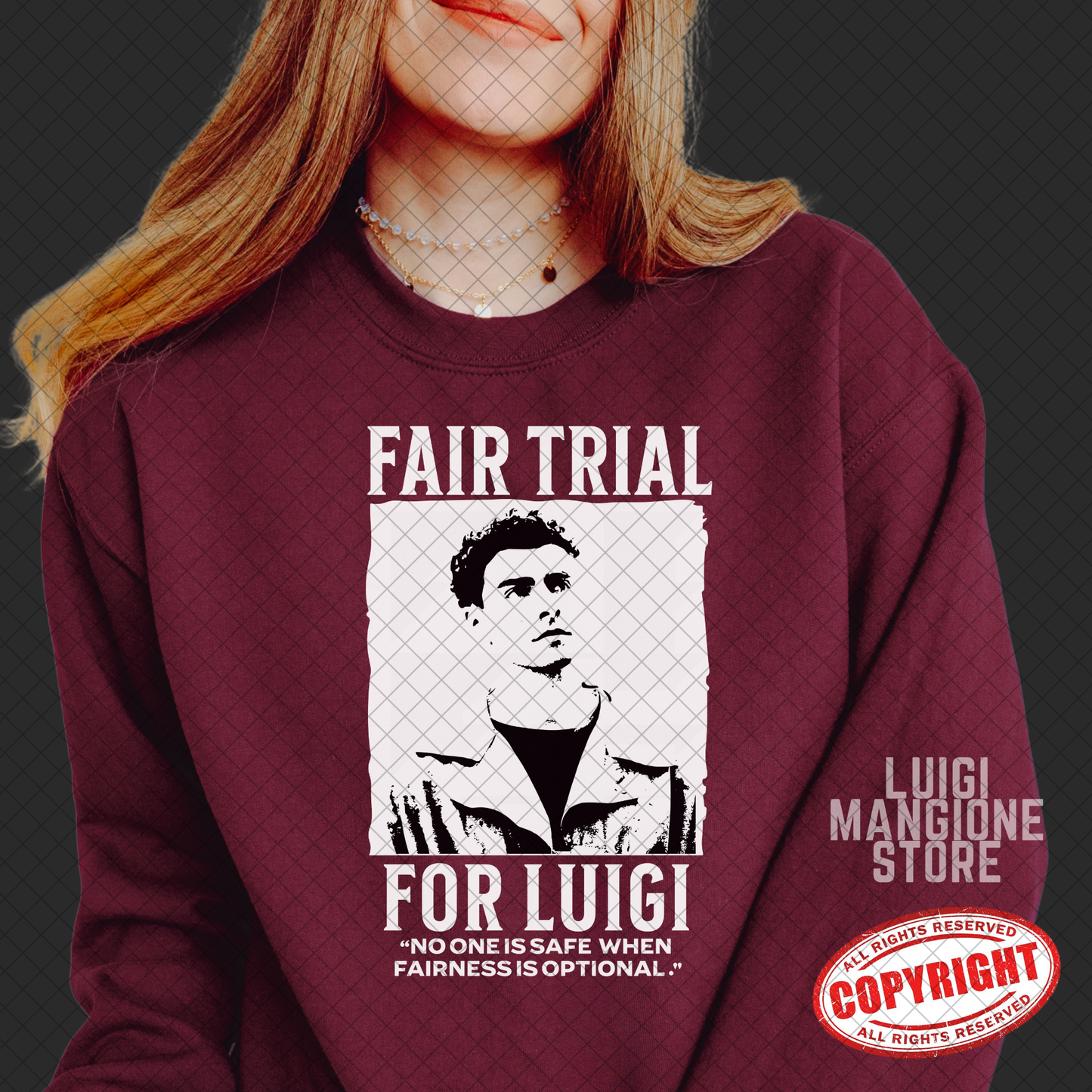 Luigi Mangione Sweatshirt - Gildan Unisex Sweatshirt