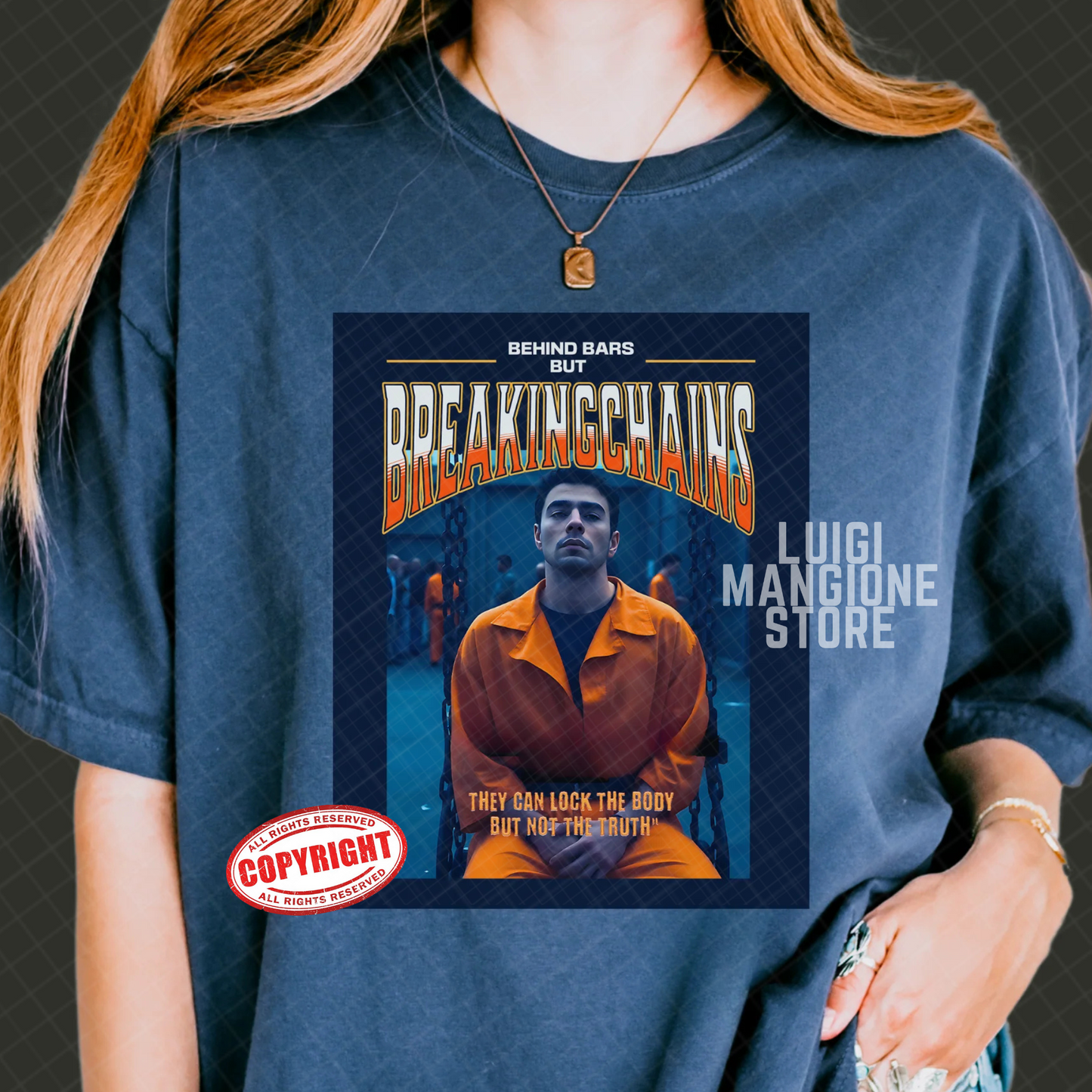 Luigi Mangione T-shirt - Premium Comfort Colors Unisex T-shirt