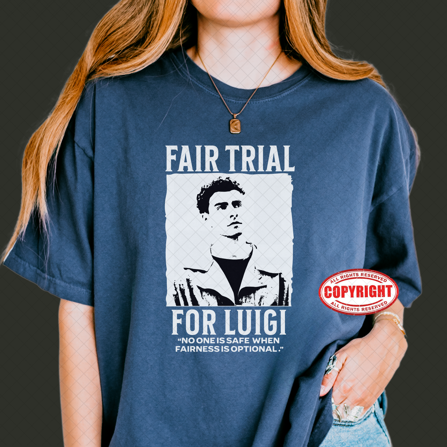 Luigi Mangione T-shirt - Premium Comfort Colors Unisex T-shirt