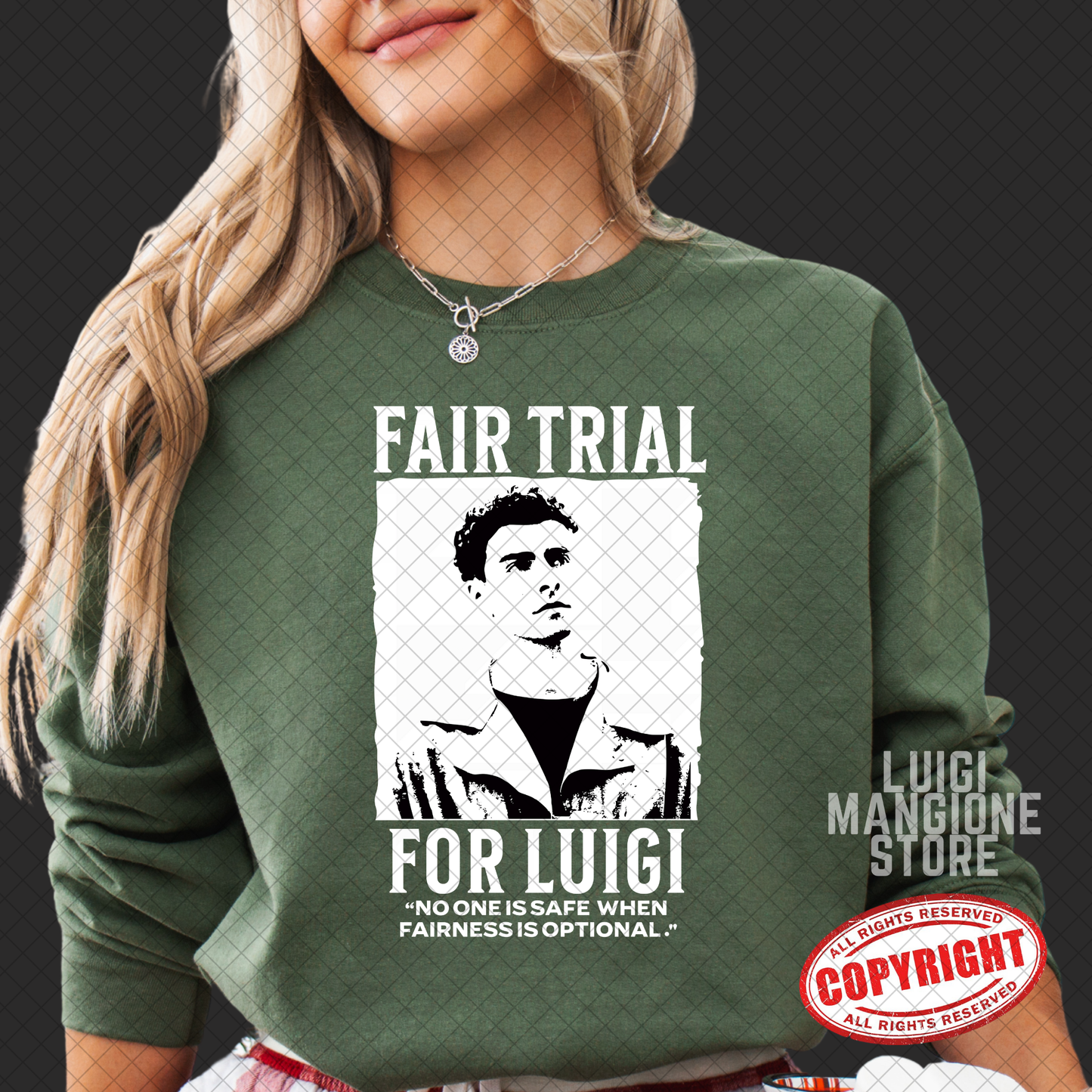 Luigi Mangione Sweatshirt - Gildan Unisex Sweatshirt