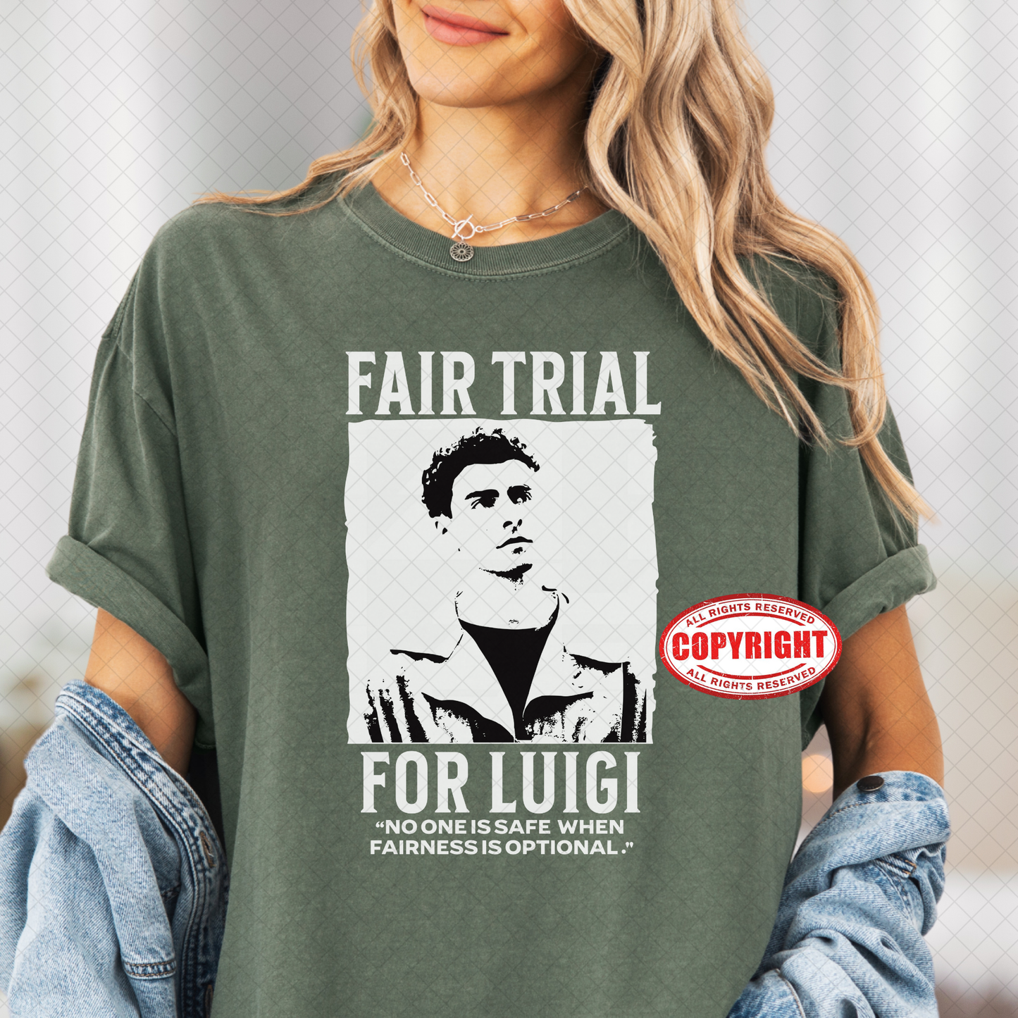 Luigi Mangione T-shirt - Premium Comfort Colors Unisex T-shirt