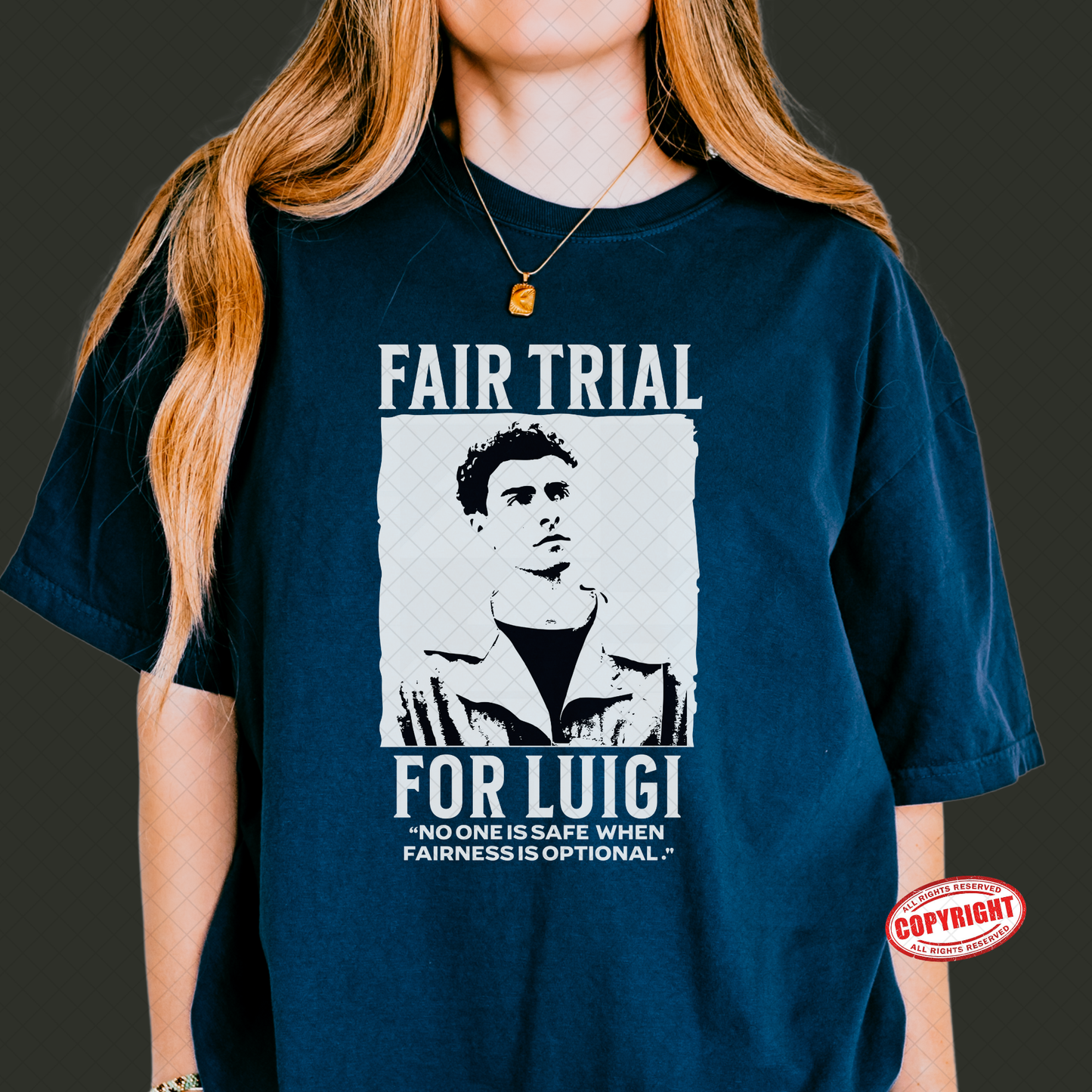 Luigi Mangione T-shirt - Premium Comfort Colors Unisex T-shirt