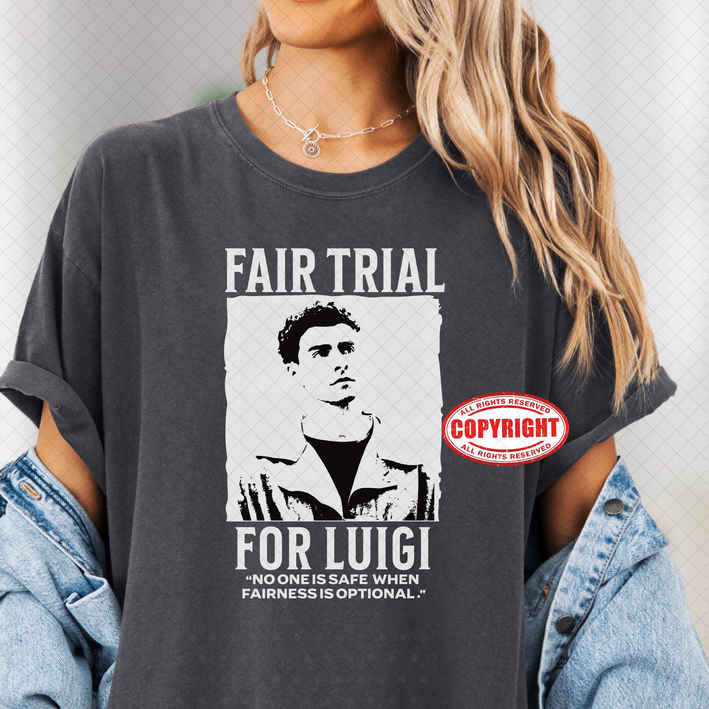 Luigi Mangione T-shirt - Premium Comfort Colors Unisex T-shirt